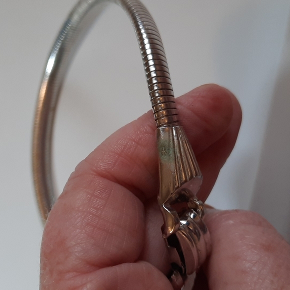 Coro, Silver Tone Choker - Picture 3 of 3